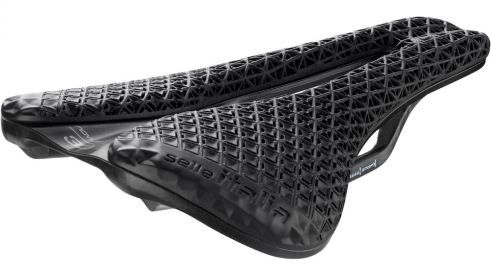 Selle Italia Novus Boost EVO Carbon 3D SF L3 - Rennradsattel mit 3D-gedruckter Oberfläche, Carbonstreben & Superflow-Aussparung