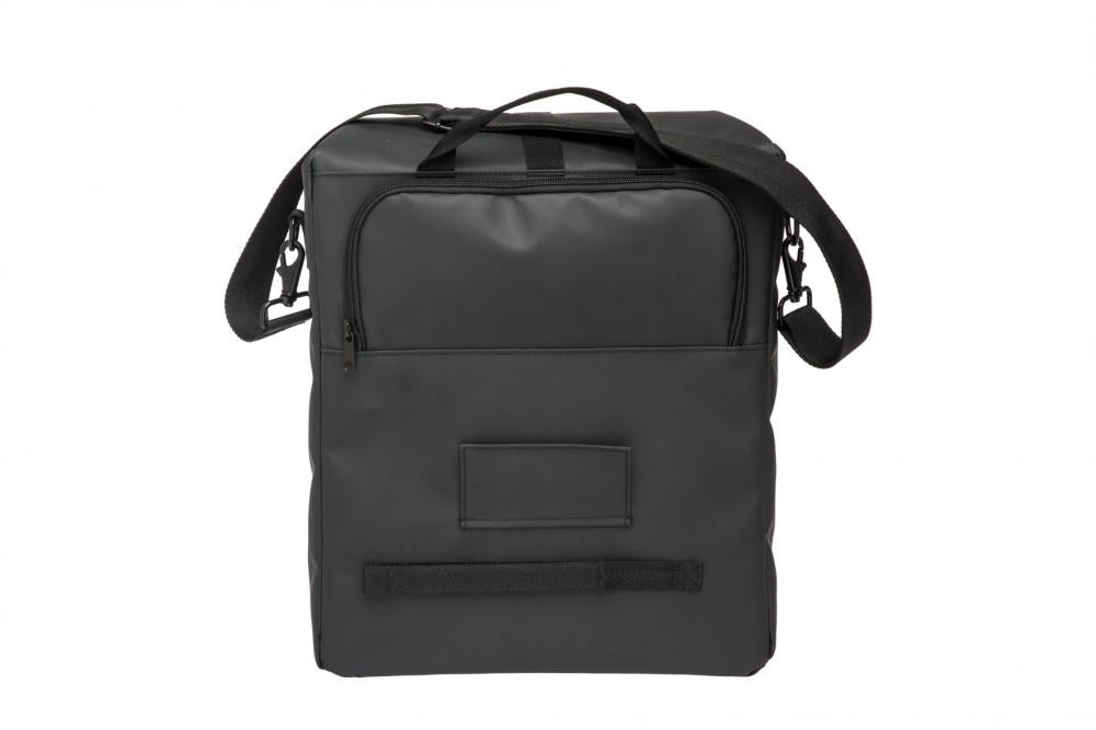 New Looxs Radtasche Odense Single Black Black - geräumige Fahrradtasche für Alltag & E-Bike
