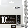 Verpackung der Connex Wippermann 10SE E-Bike Kette, 10-fach, 124 Glieder, mit Edelstahl-Innenglied und Connex-Link.