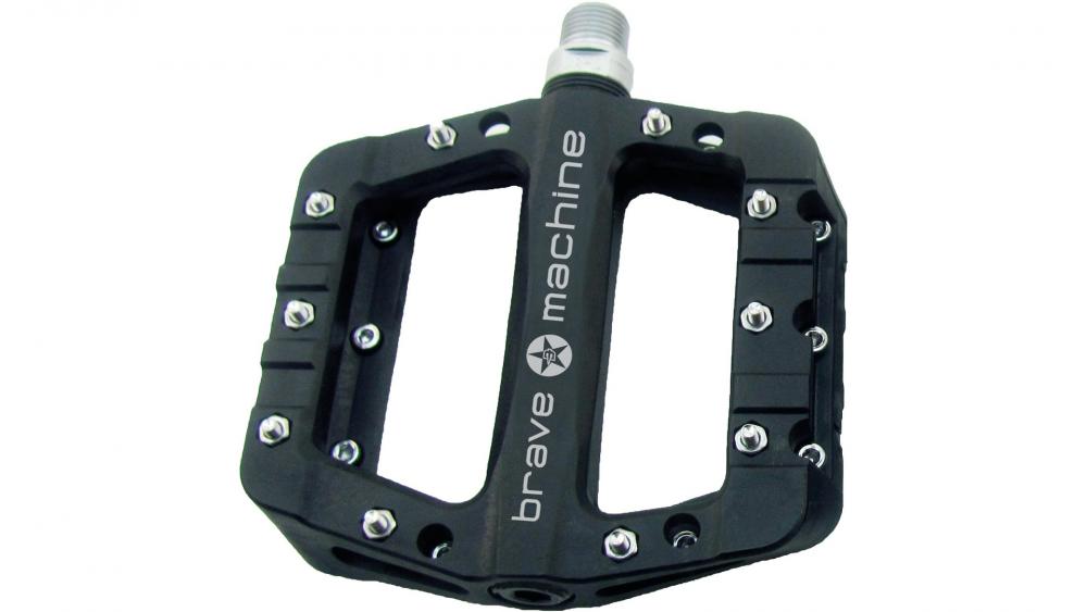 Brave Classics Plattformpedal DIRT LIGHT NYLON schawarz