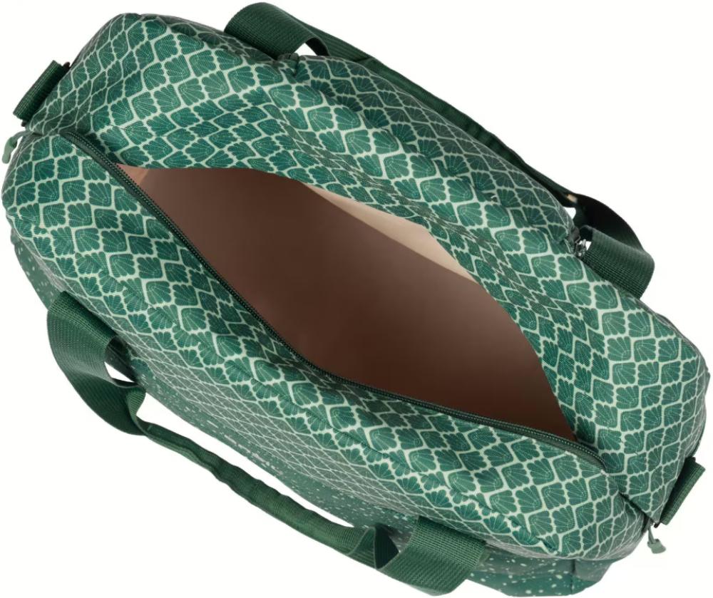 Basil Flair Schultertasche 18 Liter - grün wasserabweisend - Hook-On System - reflektierend - recyceltes Polyester