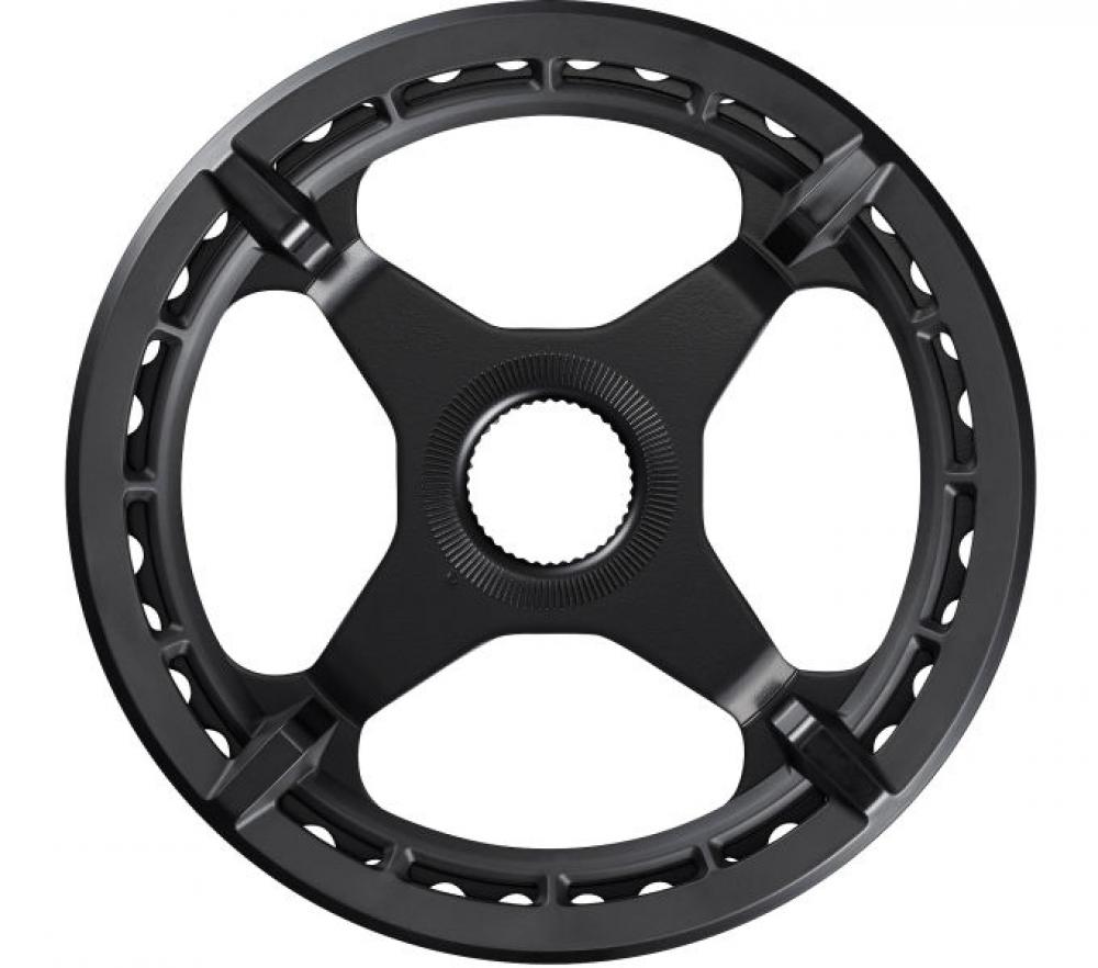 SHIMANO Kettenblatt E-BIKE SYSTEMS SM-CRE50 38Z mit Außenschutz - leiser, effizienter Antrieb