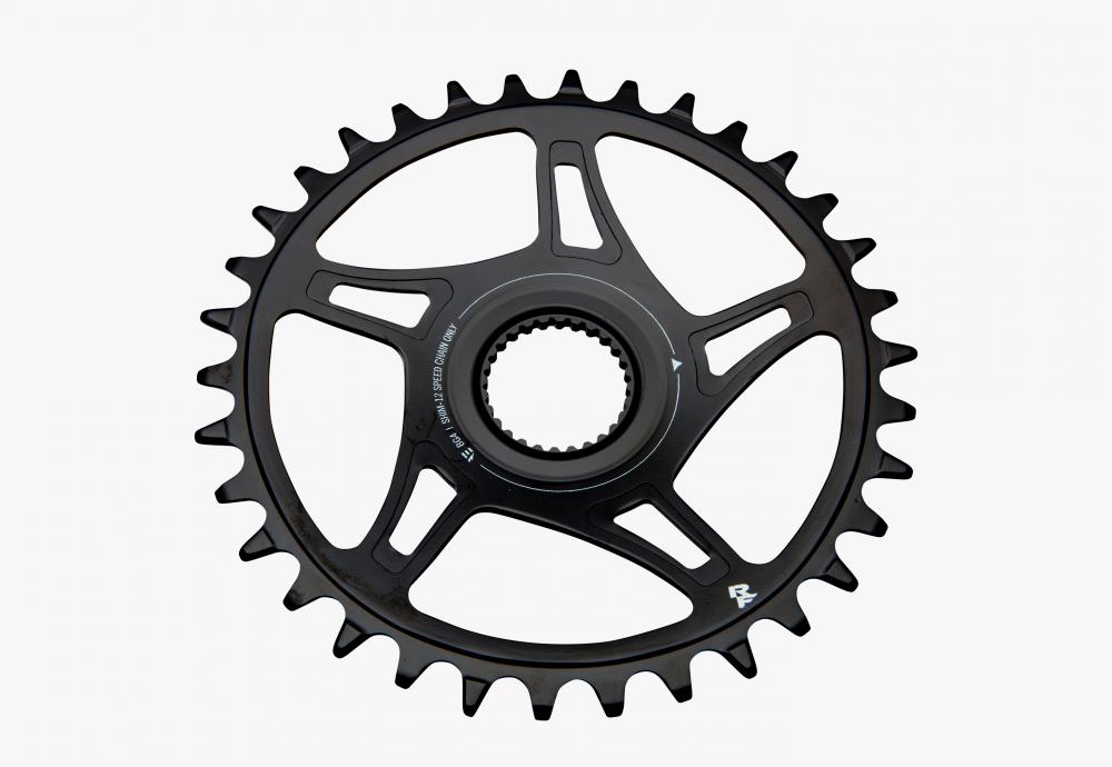 Race Face Bosch Gen4 Direct Mount Stahl Kettenblatt 36Z, 52 mm, Shimano 12-fach - robuste Antriebslösung