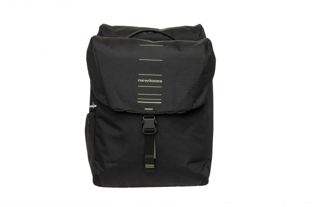 New Looxs Doppelpacktasche Vigo Double MIK 2.0 2 x 17,5L Black - geräumige Fahrradtasche