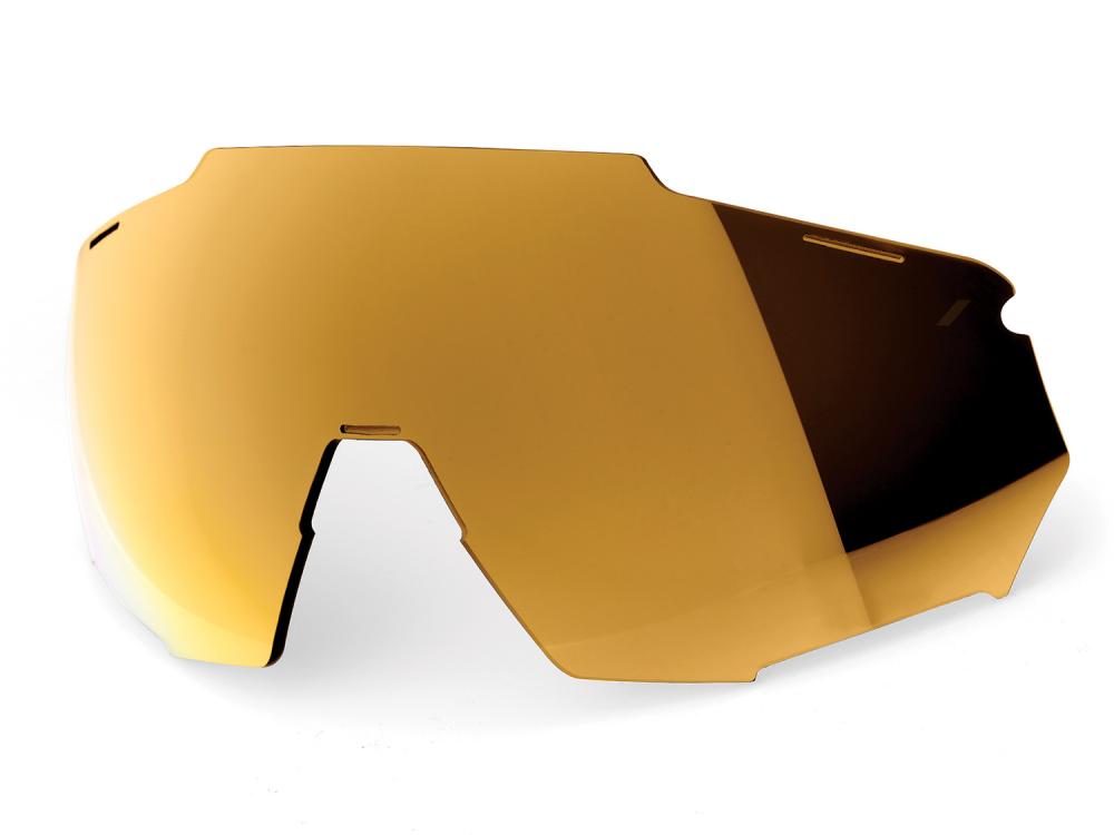 100% Racetrap Mirror Replacement Lens unis bronze - Ersatzspiegelglas für klare Sicht