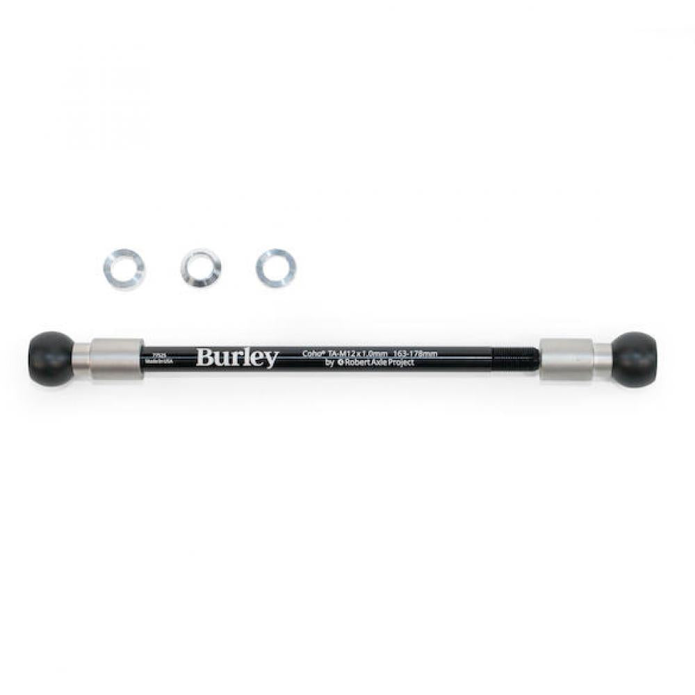 Burley Steckachse COHO XC für UDH M12x1.0, 163-178 mm Schwarz - sichere Anhängeraufnahme