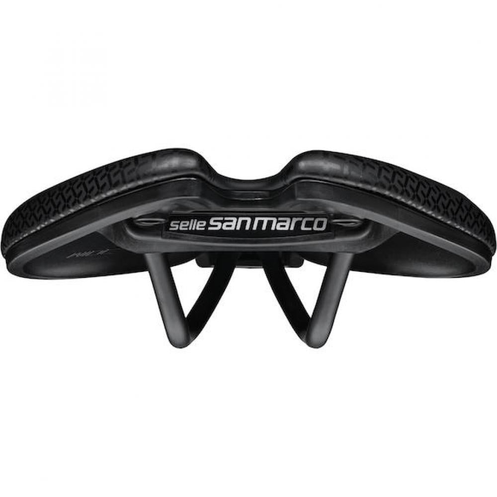 Selle San Marco Sattel Aspide Short Comfort Dynamic 155 x 250 mm Schwarz - maximaler Komfort