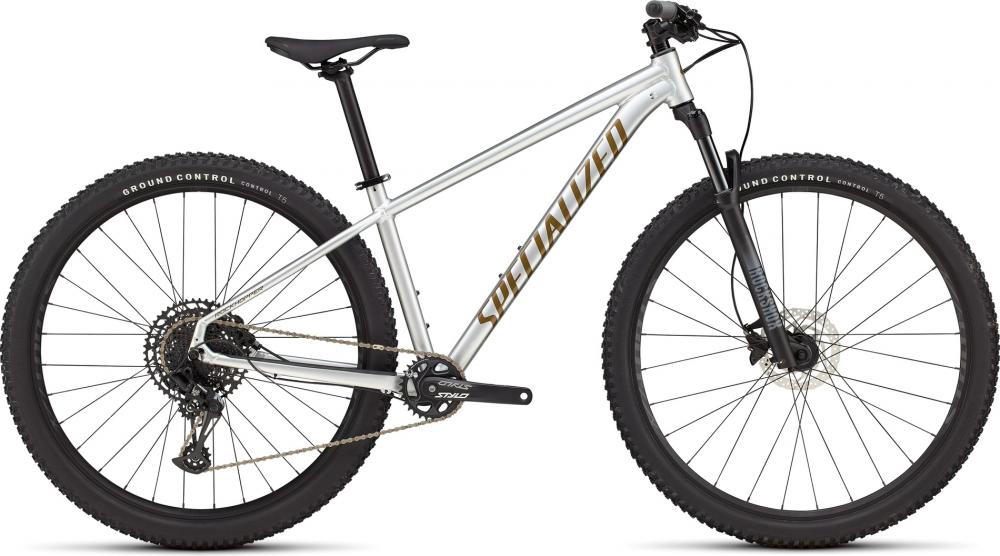 Specialized Rockhopper Expert Hardtail MTB 29" Rahmen L - Siltstone/Burnt Gold Metallic - Mountainbike