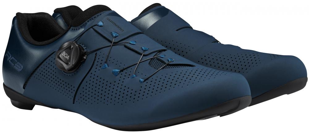 SHIMANO Fahrradschuhe RC302 Road SPD-SL Herren/Damen Größe 47 Blau