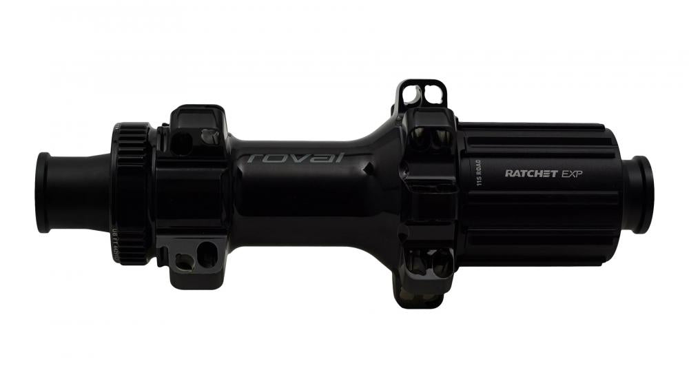 ROVAL HUB ROVAL - REAR TA 12X142MM 24H CARBON SPOKE FLANGE DISC CENTERLOCK SHIMANO 11-SPD ROAD RATCHET EXP (LF19-R) (H180NCDIS24SO7014C) - Nabe - Hinterradnabe