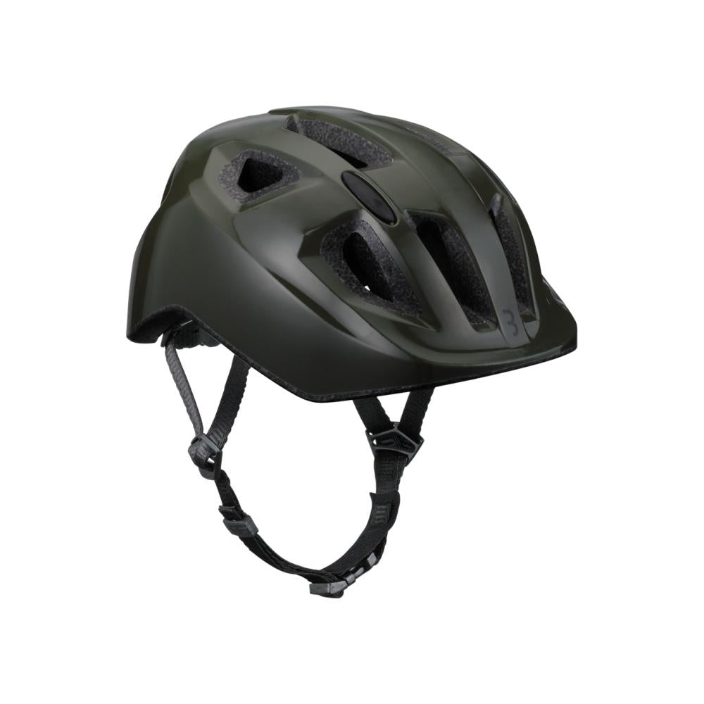 BBB Cycling Kinderhelm Hero M (52-56 cm) grün Avocado - sicherer Alltagshelm für Kids