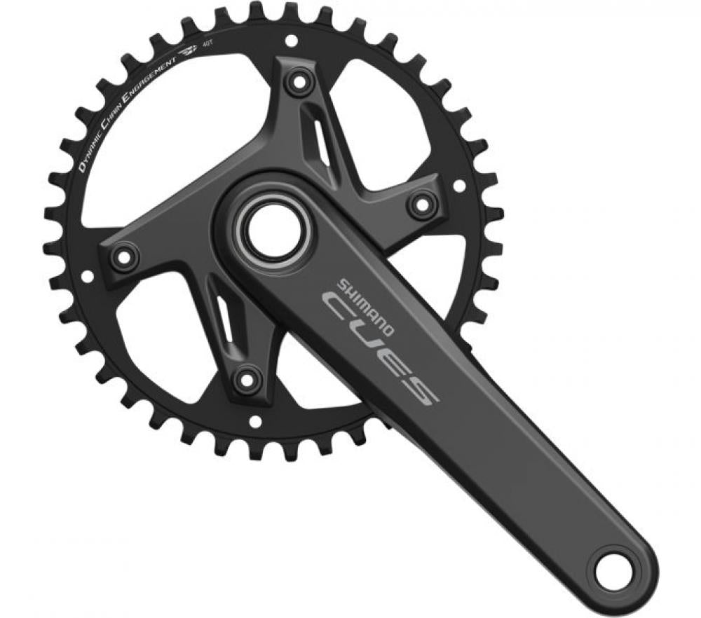 SHIMANO Kurbelgarnitur CUES FC-U6030-1,175mm, 40Z, 9/10/11-fach 2-tlg - 6030-1, 1,, 175mm, 11-fach