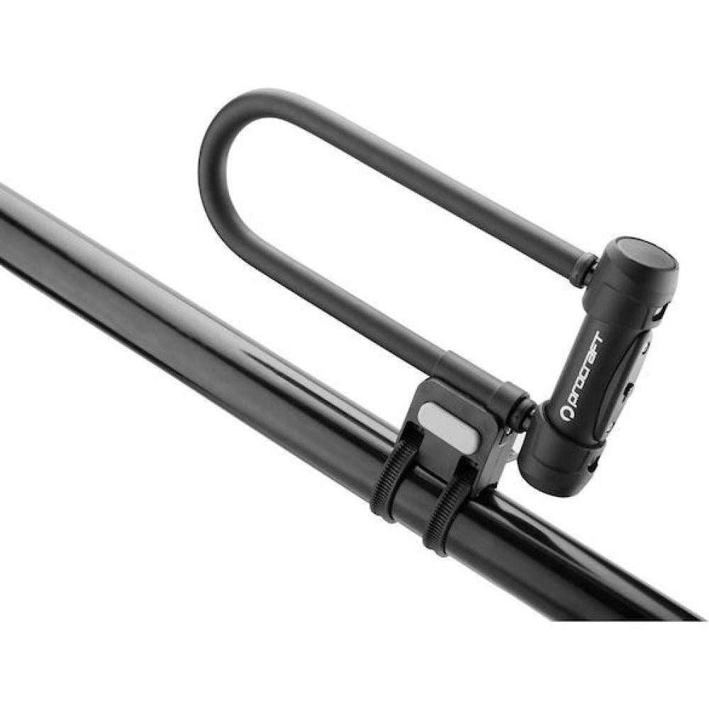 Procraft Bügelschloss Urban Ultimate 74 x 232 mm Schwarz - maximaler Diebstahlschutz