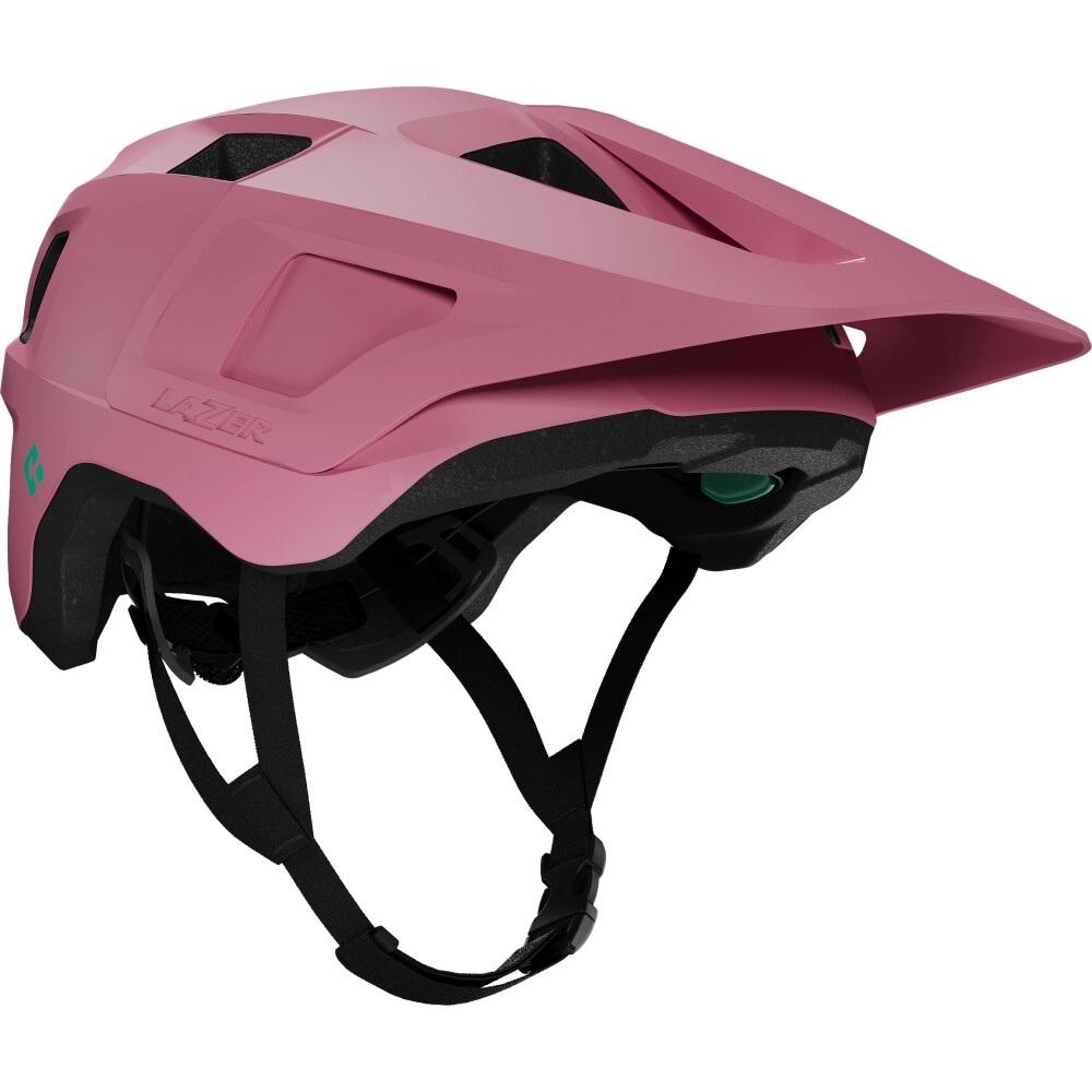 LAZER Finch KinetiCore Fahrradhelm Matt Taffy Rosa - sicherer Kinderhelm mit Top-Belüftung