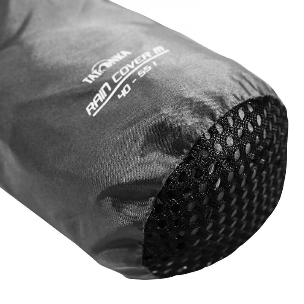 Tatonka Rain Cover 40-55l black - Regenhülle Unisex 40 bis 55 L mit wasserdichter Beschichtung