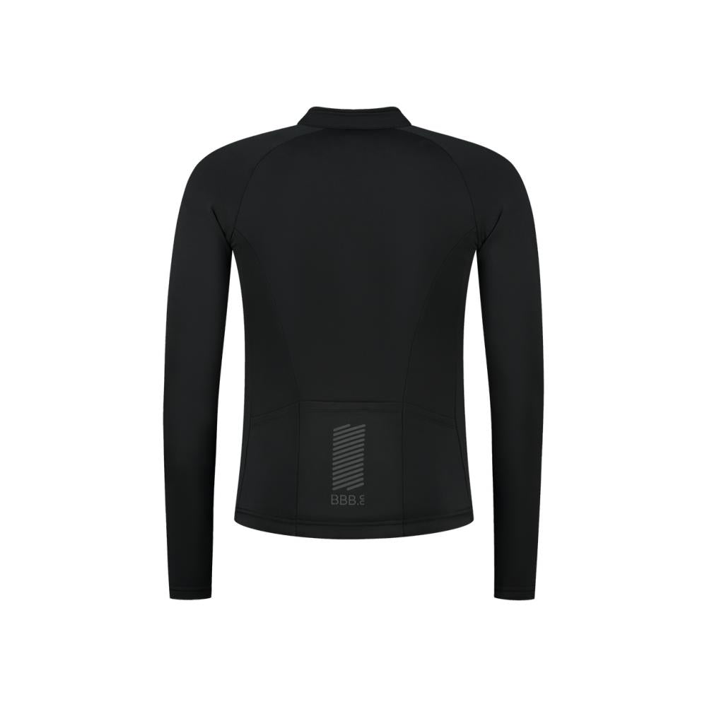 BBB Cycling BBB Langarmtrikot Transition l.a. L l schwarz - komfortables Frühjahrs- und Herbsttrikot