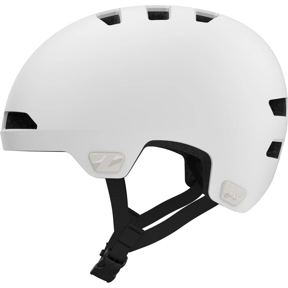 LAZER Maze Jr KinetiCore Kinderhelm in Mattweiß, ein sicherer Fahrradhelm für Kinder.
