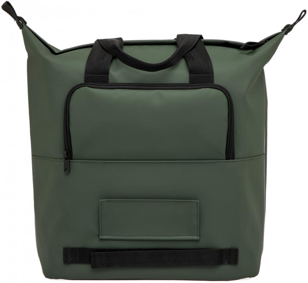 New Looxs Odense Kota Green Green - praktische Fahrrad-Einkaufstasche