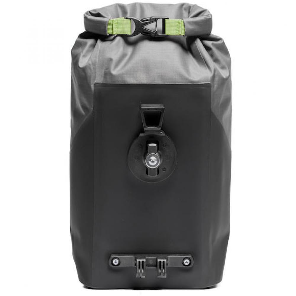 Old Man Mountain Packtasche Hemlock 7 L Schwarz mit Flip Cages - wasserdichte Bikepacking-Tasche