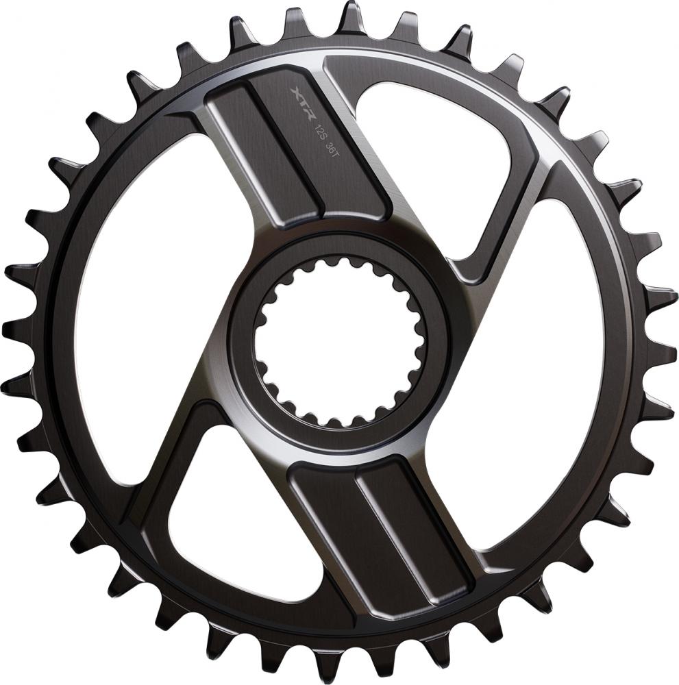 SHIMANO Kettenblatt XTR SM-CRM96 36Z für FC-M9200/M9220 - präziser 1x12-Antrieb