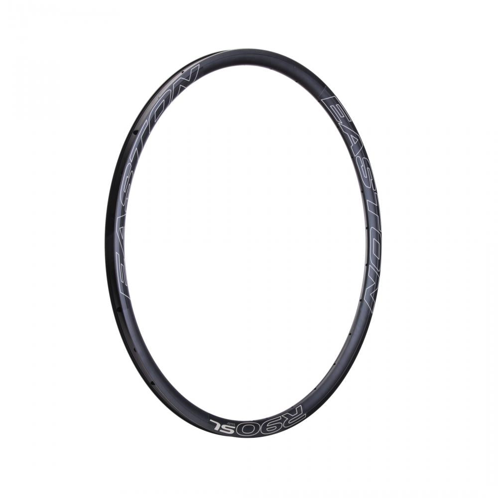 Easton R90 SL Aluminium Felge 700C 28 Loch schwarz - leichte Performance-Felge für Rennrad-Laufräder