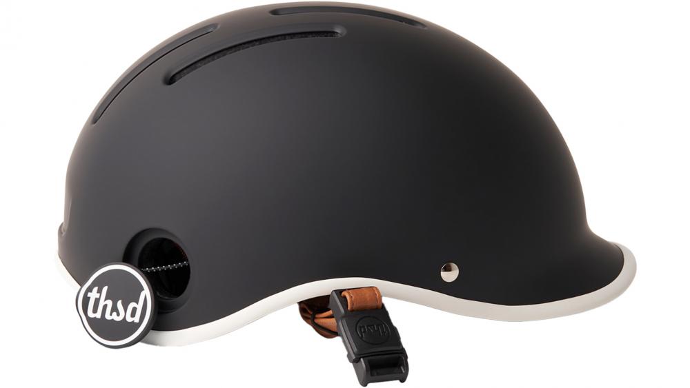 Thousand Heritage 2.0 Fahrradhelm Carbon Black S 54-57 cm - Vintage Design, Belüftung, Sicherheitsschloss, leichtes ABS-EPS, stilvoller Urban-Helm