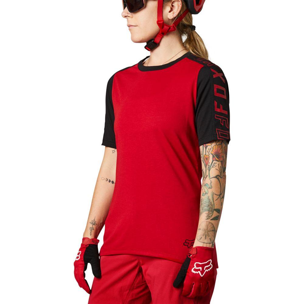 Fox Ranger Drirelease Jersey chili red Größe M Damen