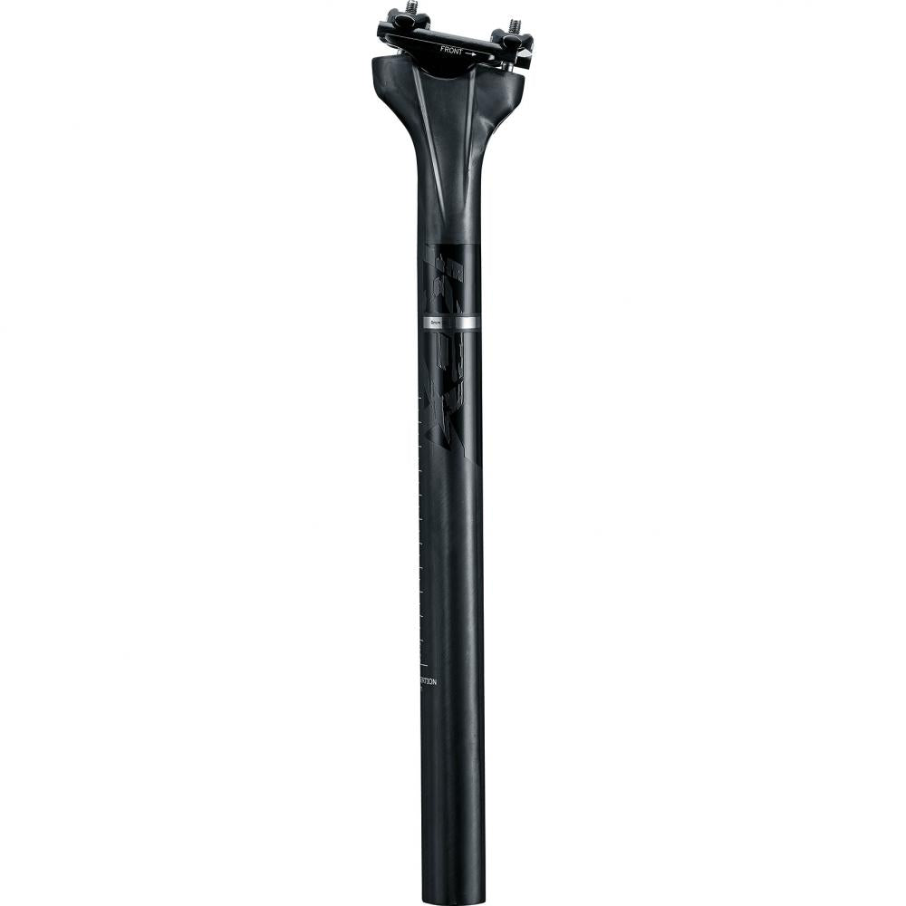 FSA Sattelstütze KFX SB0 MTC Ø 31,6 x 400 mm Schwarz - Carbon-Konstruktion ohne Versatz