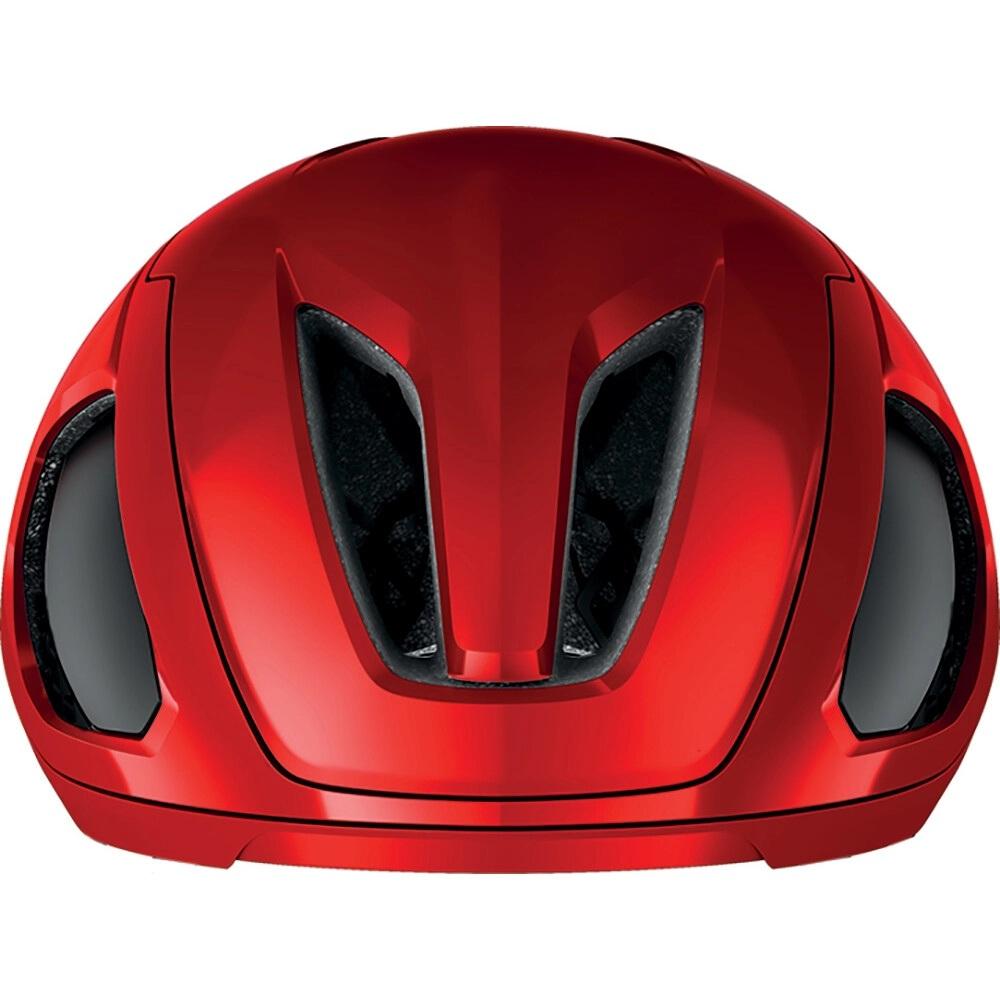 LAZER Helm Vento KinetiCore Road Metallic Red L 58-61 cm - aerodynamischer Rennradhelm