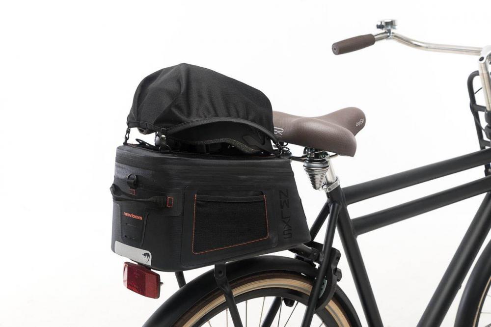 New Looxs Radtasche Varo Trunkbag Racktime Black - wasserdichte Gepäckträgertasche