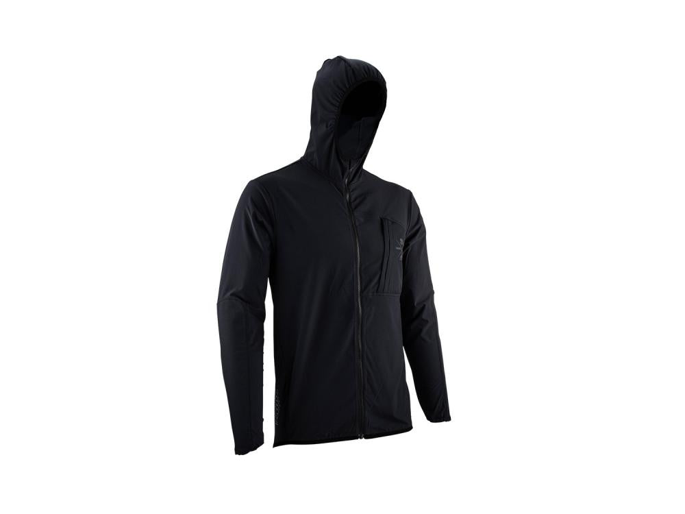 Leatt MTB Trail 1.0 Jacke S Schwarz - Ultraleichte Mountainbike-Jacke