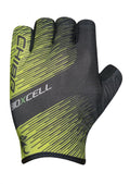 CHIBA BioXCell Tan Through - Radhandschuhe M neongelb/schwarz, atmungsaktiv, Gelpolster