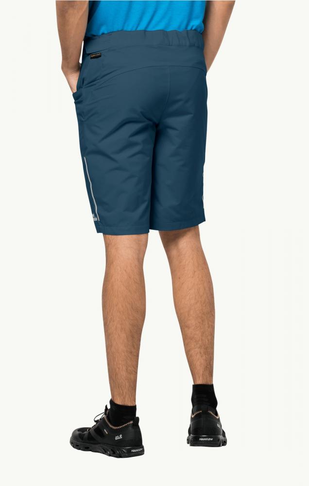 Jack Wolfskin Tourer Shorts M Synthetic Fiber Shorts Dark Sea Größe 54