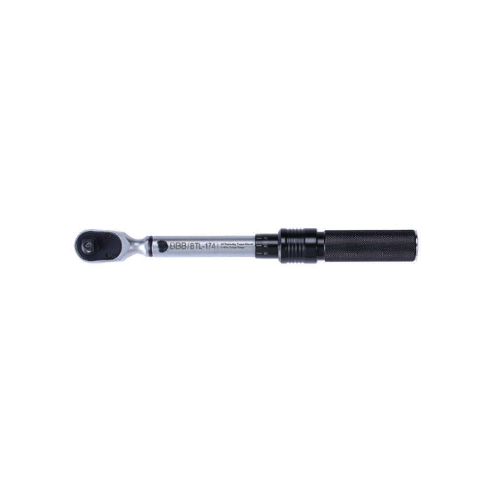 BBB Cycling Drehmomentschlüssel PrecisionTorque 1/4 inch 1-10 Nm - präzise Drehmomentkontrolle