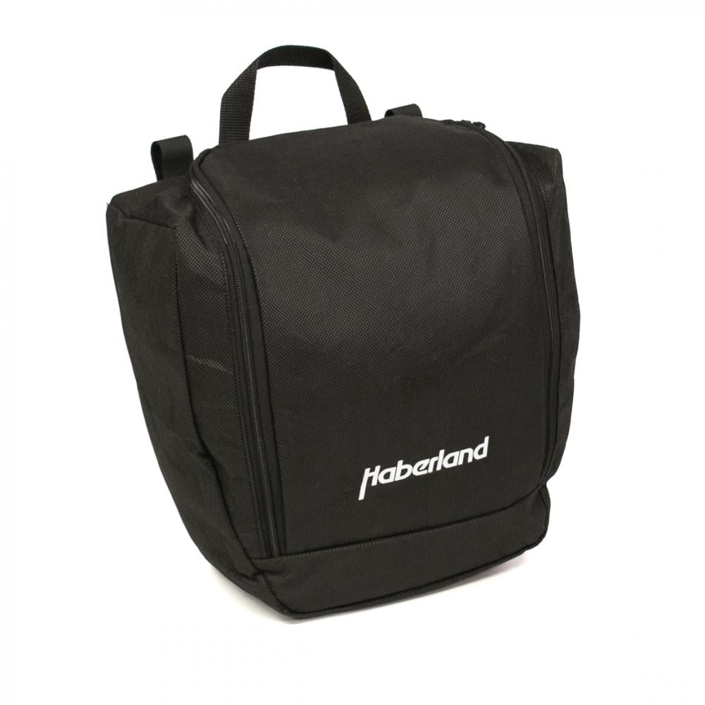 Haberland Fahrradtasche grau Größe 16 - praktische Lenkertasche aktuelle Generation