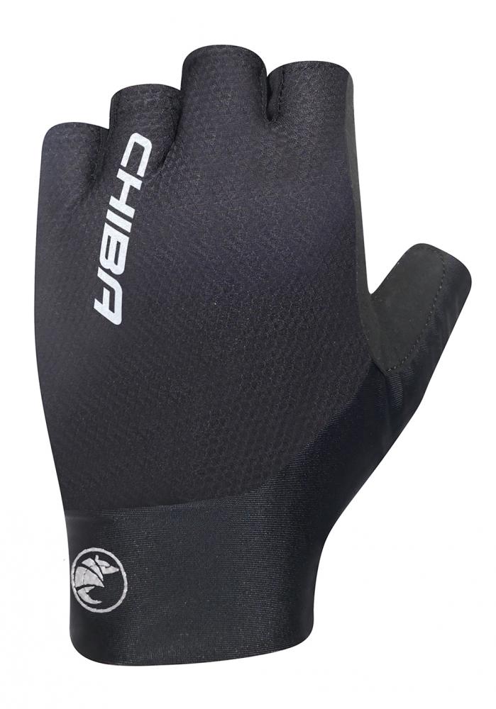 CHIBA Team Glove Pro - Radhandschuhe schwarz, Größe L, ca. 49 g