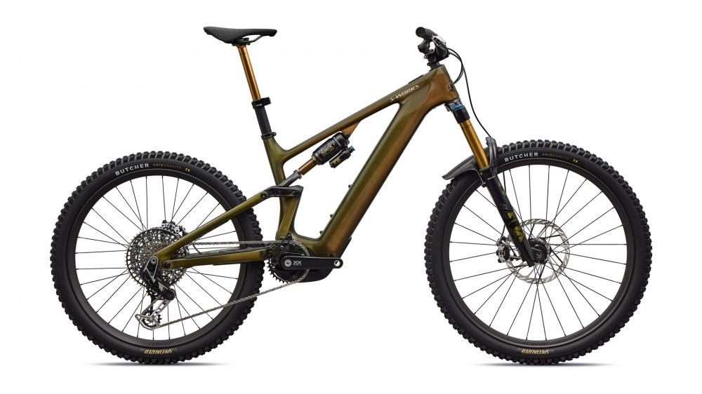 LEVO SW Carbon G4 E-Bike - Laurel Green Metallic/Burnt Gold Metallic S4 - Unbekannt