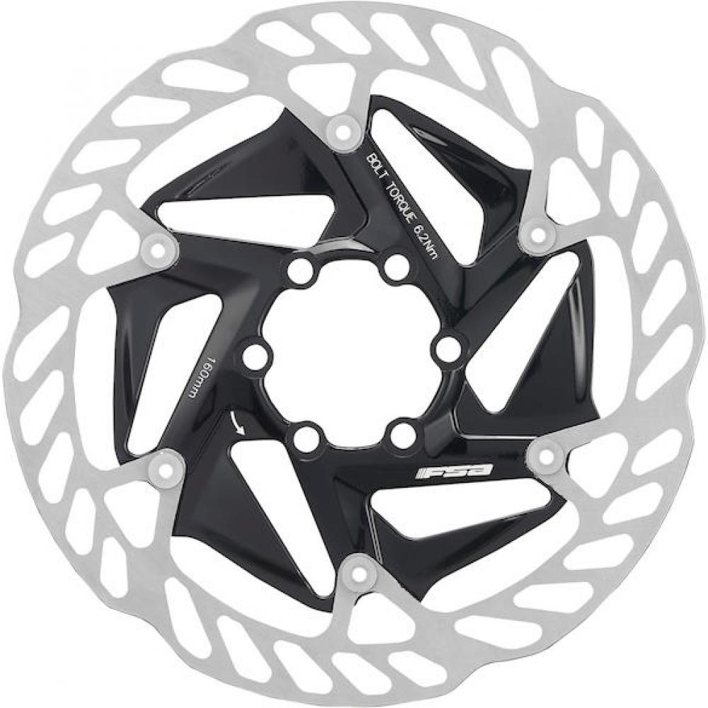 FSA K-Force WE Bremsscheibe 6-Loch 160 mm - Ultraleicht mit zweiteiligem Design
