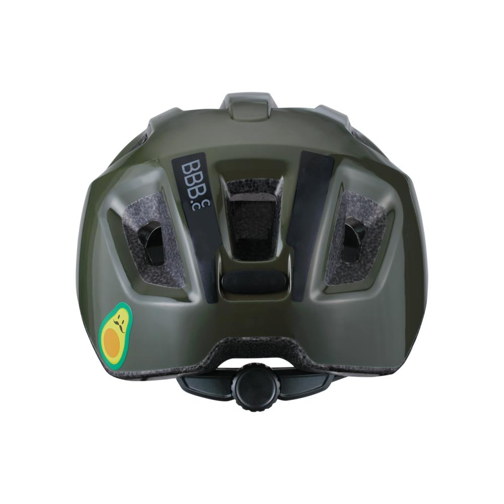 BBB Cycling Helm Hero S (46-52cm) grün avocado - sicherer Kinder-Fahrradhelm
