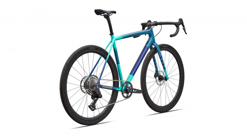 CRUX EXPERT AXS GRYBLU/LGNBLU/DUNEWHT 58 - Gravelbike