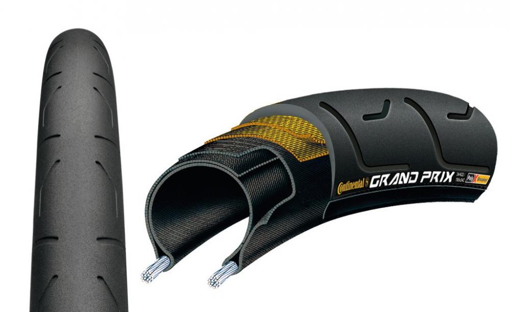 Continental Reifen Conti Grand Prix faltbar 26x1 1/8 Zoll 28-559 schwarz-Skin