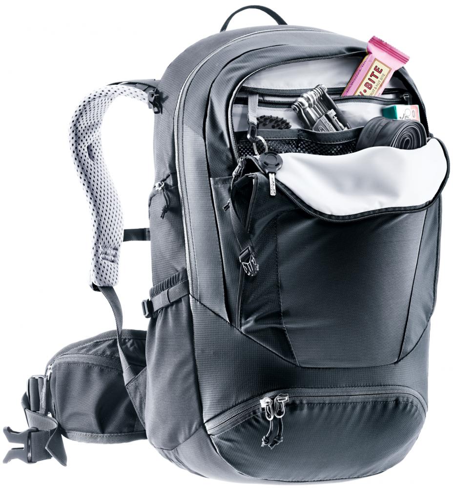 Deuter Trans Alpine 28 SL Fahrradrucksack Damen 28L Schwarz - Ergonomisch für Touren