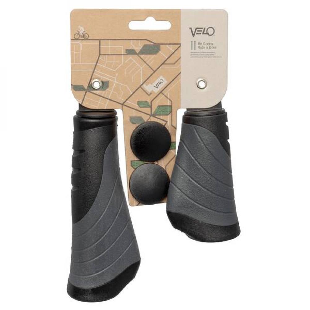 Velo Griffe ERGOGEL D3 FIX 135/92mm schwarzgrau