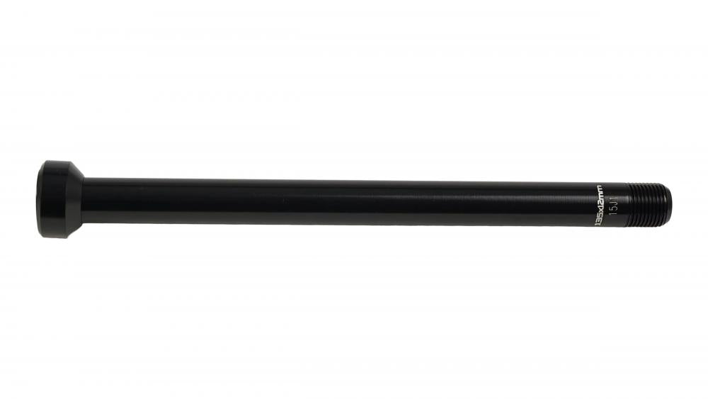 REAR Achse AXL REAR - ROAD THRU-AXLE 12X135MM (SCS) BOLT ON 5MM HEX HEAD M12X1.0PX163MM BLACK