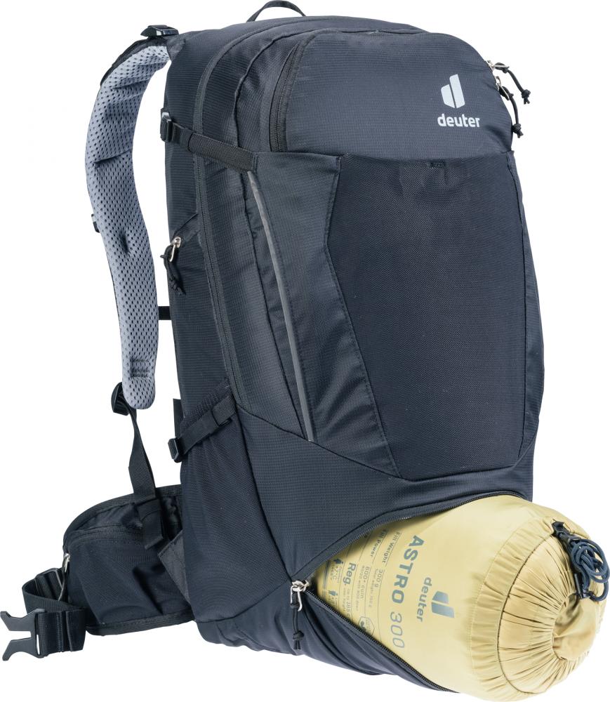 Deuter Trans Alpine 32 EL Fahrradrucksack - Mehrtagesrucksack für Alpenüberquerung