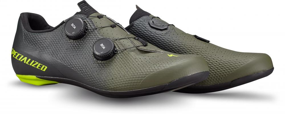 Specialized TORCH 3.0 RD Schuh 39 OAK GREEN/MOSS GREEN/LIMESTONE - leistungsstarker Rennradschuh