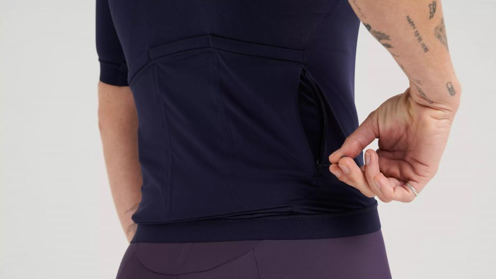 CRAFT Prime Jersey Damen Kurzarm Trikot - Dunkelblau XXL