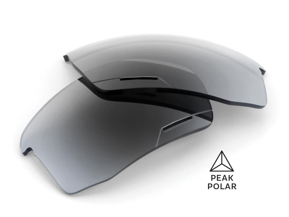 100% Speedcoupe Peakpolar Replacement Lens unis grey - polarisierte Ersatzscheibe für klare Sicht