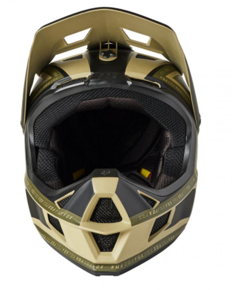 FOX Helm RAMPAGE COMP CALI CE CPSC Full Face Schutz Helm beige M