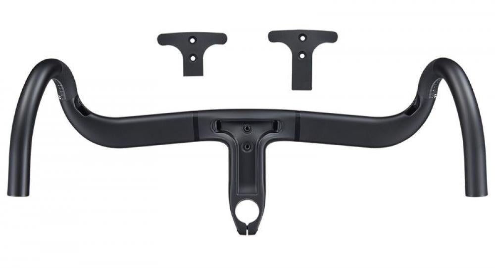 Ritchey Superlogic Butano Ridge Lenker/Vorbaueinheit, Carbon, ergonomisch, 28.6mm, 44cmx115x73mm, 5°/2.2°, 110mm, -4°, ultraleicht, steif, matte carbon UD, für Gravel & Road
